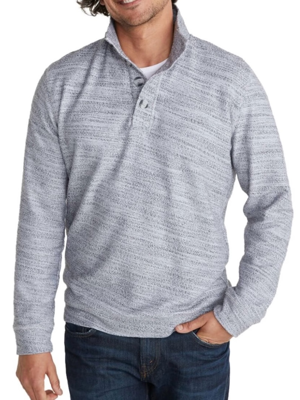 Marine Layer Clayton Textured Men’s Pullover Men’s Size Small